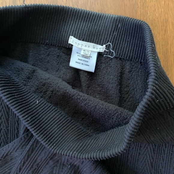 Copper Key Black Cable Knit Sweater Pattern - Picture 5 of 7